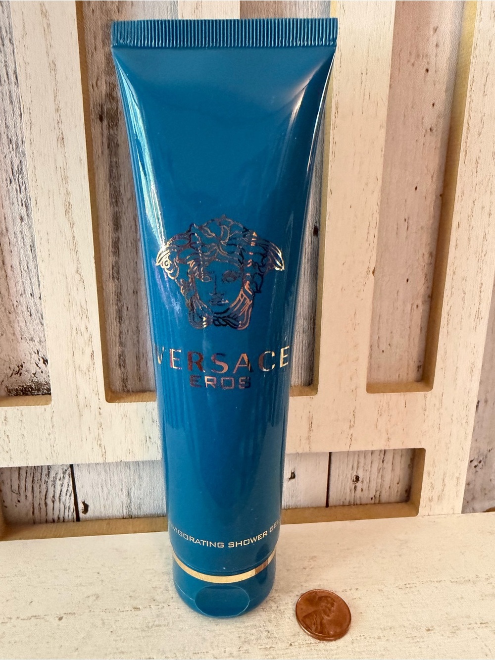 Versace Eros Invigorating Shower Gel Wash 5.0 Fl oz. 150ml NEW, No Box Authentic